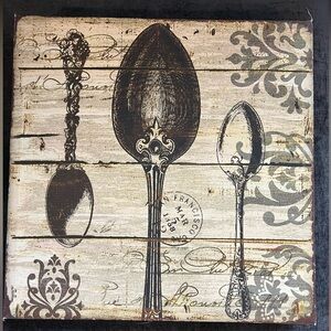 Spoon canvas kitchen set